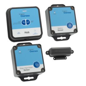 Skyhawk Oversea Starter Kit Hub - 1 Oversea Hub, 1 Battery Sensor, 1 Bilge High-Water Sensor &amp; 1 Entry Sensor
