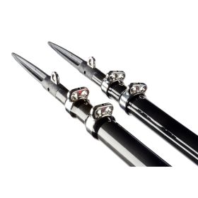 C.E. Smith Gen3 Center Rigger Pole - Black - 2-Section - 12&#39;