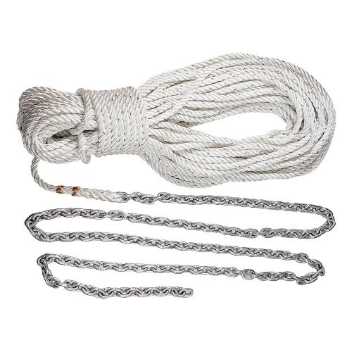Lewmar Anchor Rode 5' of 1/4" G4 Chain &amp; 100' of 1/2" Rope w/Shackle
