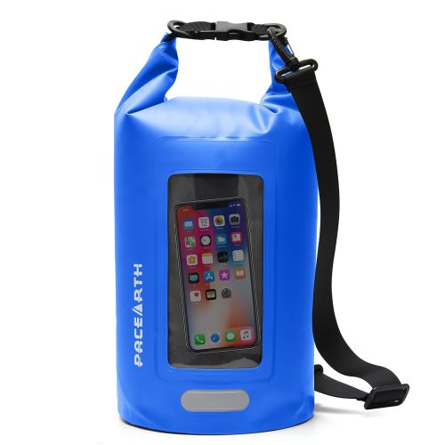 Waterproof Dry Bag 10L/20L/30L; Fishing Bag With Clear Phone Case; Roll Top Lightweight Floating Backpack Dry Sack; Keeps Gear Dry For Kayaking;