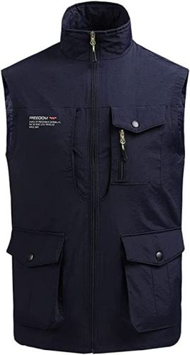 Men's Multi-pocket Casual Quick Dry Vest Photography Fishing Outdoor Vest
